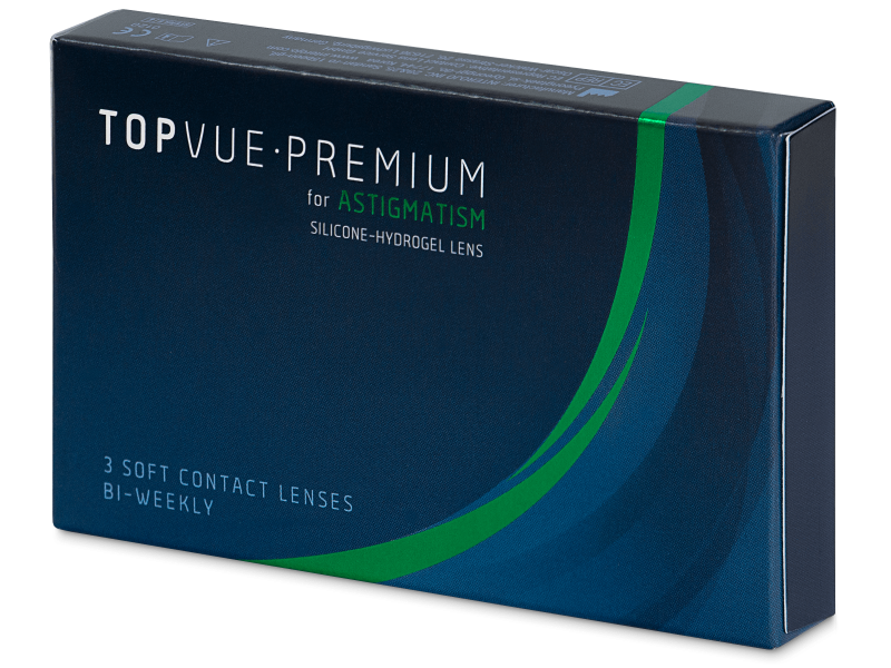 Контактні лінзи TopVue Premium for Astigmatism (3 шт)