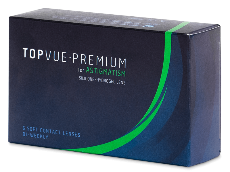 Контактні лінзи TopVue Premium for Astigmatism (6 шт.)