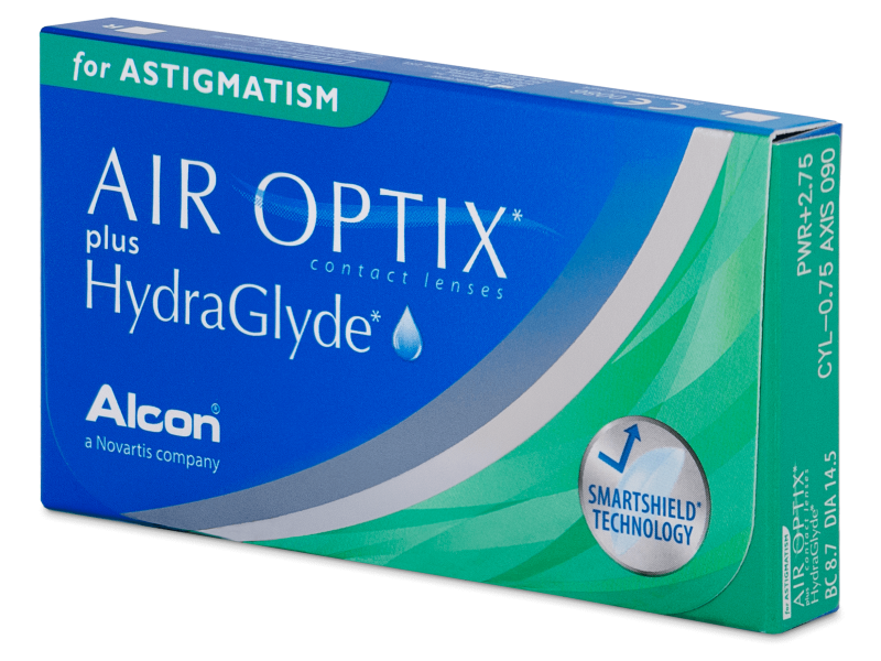 Контактні лінзи Air Optix plus HydraGlyde for Astigmatism (3 шт)