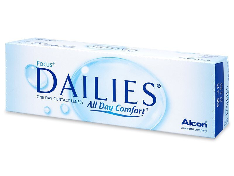 Контактні лінзи Focus Dailies All Day Comfort (30 шт.)
