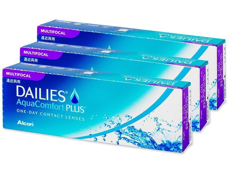Контактні лінзи Dailies AquaComfort Plus Multifocal (90шт)