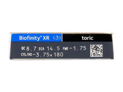 Контактні лінзи Biofinity XR Toric (3 шт)